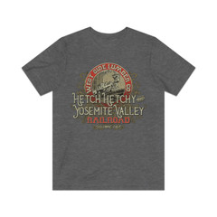 Hetch Hetchy & Yosemite Valley Railroad 1900 Vintage Men’s T-Shirt