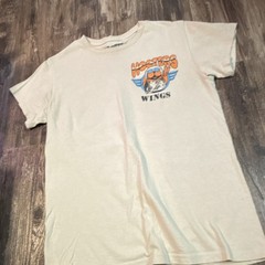 Men’s Hooters Brand T-shirts Size Small One White One Tan Brand New