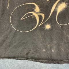 Vintage Nike 6.0 T Shirt Mens 2XL Black Graffiti Print Crew Neck Summer Wear