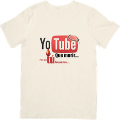 Yo Tube Que Morir Por Ti. Spanish Message T-Shirt