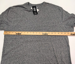 NWT Departwest Buckle Mens XL Gray Heather T-Shirt Short Sleeve Crew Neck