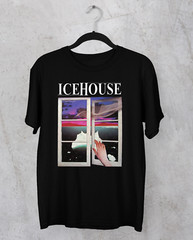 NEW Icehouse band tour T-shirt BLACK Unisex tee All sizes S-5Xl 2F538