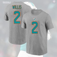 HOT SALE! Malik Willis #2 Miami D0lphins 2026 Name & Number Gift For Fans