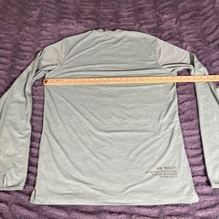 Howler Brothers HB Tech T Sage Green Heather UPF 50+ Long Sleeve Sun Shirt Small