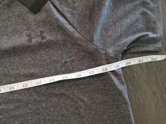 Under Armour Men’s Adult Size Small T Shirt, 2.0 Tech Tee 1326413, Charcoal Gray