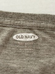 Old Navy Men’s Soft-Washed Crewneck T-Shirt Gray – Large