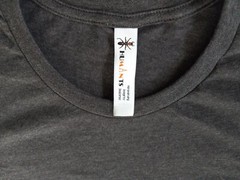Humants Men’s 2XL Workwear /Outdoor Jersey Pocket Tee Dark Gray heather Cotton