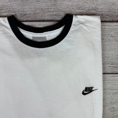 Vintage Nike Silver Tag White Essential Ringer T-shirt size Men’s 3XL