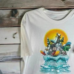 Disney Blizzard Beach 2008 XL Graphic Tee Mickey Goofy
