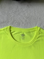 Athletic Works Men’s Acid Yellow Moisture Wicking Tri-Blend T-Shirt Size 3XL NEW