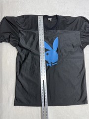 🔥 Vintage Playboy x Don Alleson Athletic Jersey 3XL KARUPT 44 Black Blue Shirt