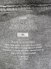 Marvel Studios Deadpool & Wolverine T Shirt Mens Medium Gray Graphic Movie Tee