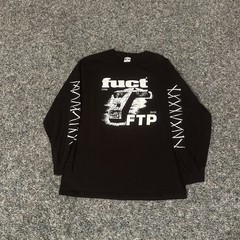 Fuct x FTP Size Large Long Sleeve tee RARE COLLAB Black