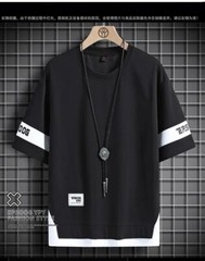 Camiseta De Verano Para Hombres Camisa Casual De Manga Corta Ropa De Moda Fiest