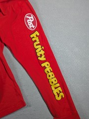 Cakeworthy Fruity Pebbles Shirt Mens XXL Red Long Sleeve Flintstones Graphic Tee