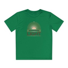 Youth Christian Athletic Shirt Boys Girls Gym Sports Performance Tee