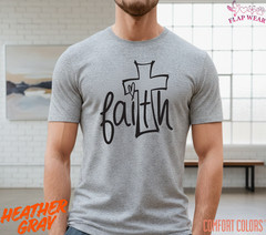 Unisex Faith Over Fear T-Shirt, Men T shirt,Women T shirt Gift Christian Top