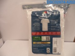 Qty= 6 (1 Pack of 6): Fruit of The Loom: Men’s White Large Tagless Crew T-Shirt