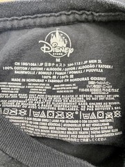 Disney Adult Black Mickey Mouse Short Sleeve T-shirt Size Medium 216