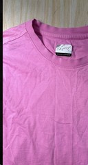 Greg Norman Collection Men’s Large Pink Crew Neck T-Shirt Shark Logo Cotton L