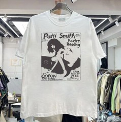 Patty Smiths t-shirt rock band short sleeve tee classic style QT2135