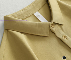 Men’s Summer Shirts Short Sleeve Casual Cotton blend Tops Classic Golf T-Shirt