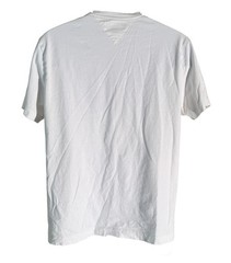 TOMMY HILFIGER Boy’s Short Sleeve Pull-Over White T-Shirt Large