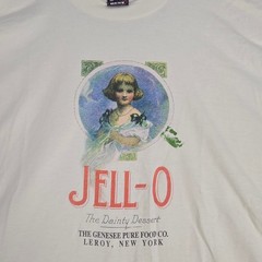 Fruit of the Loom Mens VTG 90s Jell-O Dessert T-Shirt 2XL USA Single Stitch