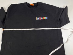 Shabazz Unisex Short Sleeve Black T-Shirt Crew Neck Size XL