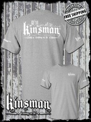 Kinsman Trading Co. LLC Saginaw City Logo 2-Sided T-Shirt Michigan