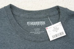 New Hardten Dancing Bear Gray T-Shirt Cotton Poly Tee XXL Solid Graphic JKT215