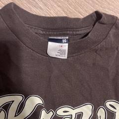 Vintage Krew KR3W Skate T Shirt Mens M 19.5×26.5 Brown Short Sleeve Y2K H66