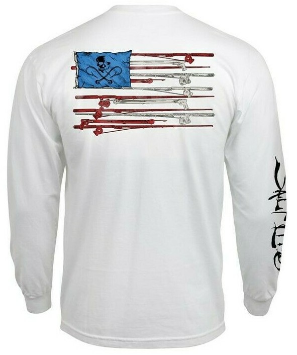 Mens Salt Life Fishermans Glory Graphic Pocket L/S T-Shirt – 2XL/XL/Large – NWT
