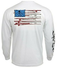 Mens Salt Life Fishermans Glory Graphic Pocket L/S T-Shirt – 2XL/XL/Large – NWT