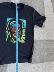 Quiksilver Black Shirt Mens S Surfer Art Outdoor Skater Y2k Grunge Surfwear