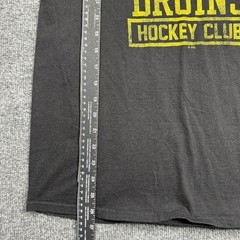 NHL Boston Bruins Mens M Black Hockey Club Short Sleeve Tee
