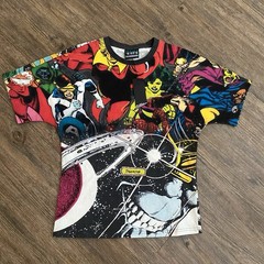 THR1FT L1F3 The Infinity Gauntlet Marvel Modern Bootleg Sample Shirt AOP Small S
