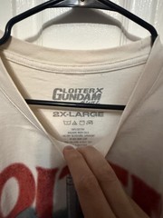 Gundam T-Shirt Loiter Cotton 2x Large White Men’s Anime
