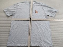 Tommy Bahama Men Beer Shirt Medium Gray Football Thirst Round Draft Crew Tee New