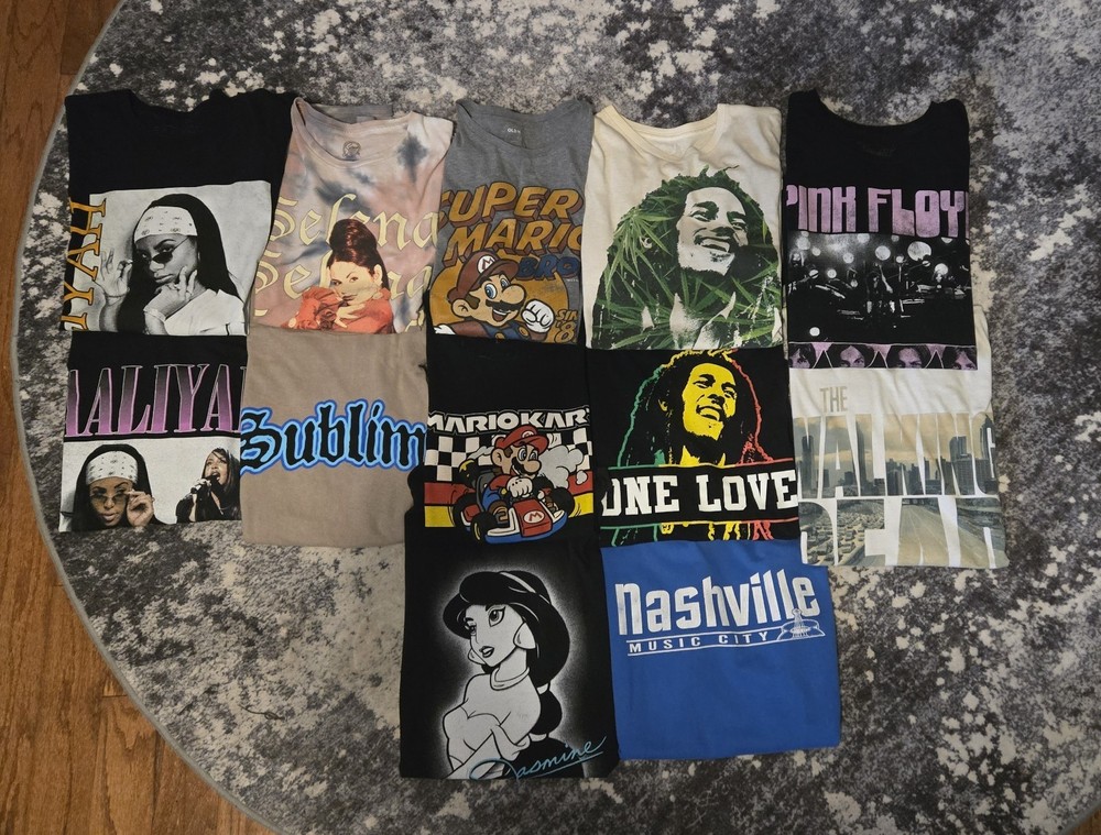 Assortment of Band Tees, etc.