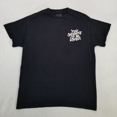 Dream Clothing You Deserve To Be Loved T-Shirt Men’s Size Medium Black