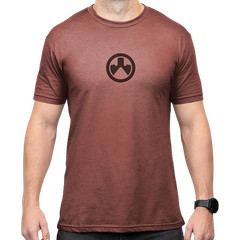 Magpul MAG1115-613 Icon T-Shirt Redrock Heather Cotton/Poly XL