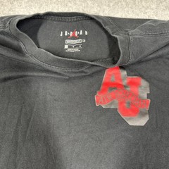 Nike Air Jordan Jumpman Graphic Print Long Sleeve Shirt Men’s Large Black