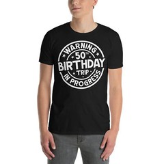 Warning 50th Birthday Trip In Progress Funny 50 Years Old Shirt