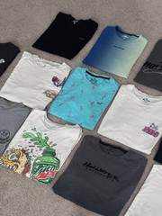 Hollister Brand, Men’s Tee Shirts, Sz Small Clothing, Short Sleeve Bundle