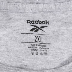 Reebok Men Above the Rim Basketball Collage Graphic T-Shirt Grey Multi Size 2XL