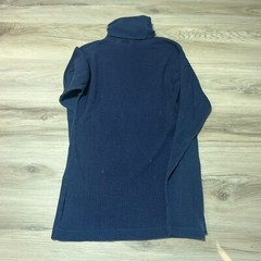 Vintage Puritan Shirt Mens Small Long Sleeve Turtle Neck Blue Thermal Base Layer