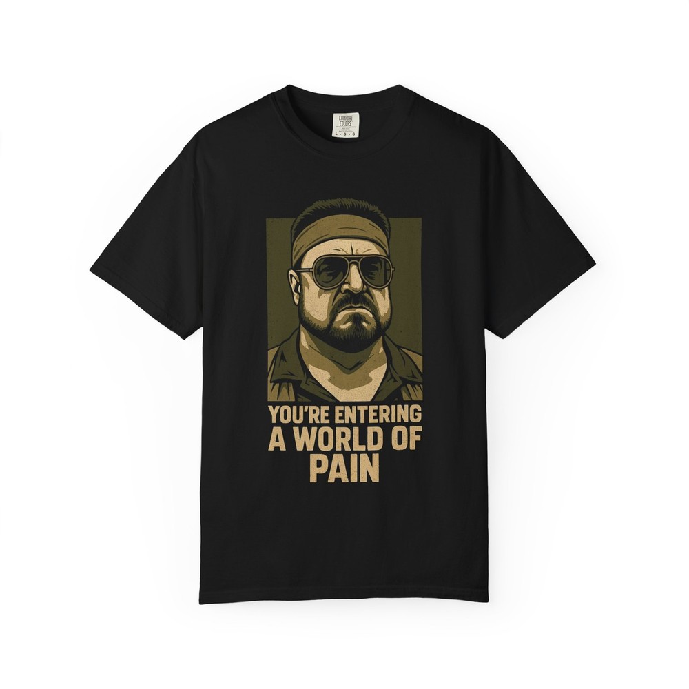 Walter Sobchak T-Shirt The Big Lebowski Movie Tee Cult 90s Bowling Gift Unisex