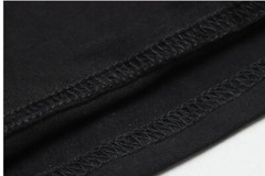 New Men Luxury V-Neck Rhinestones Fashion Diamonds Black T-Shirt High Quality