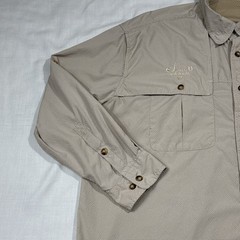 Orvis PFG style Mens XXL L/S Button up Shirt C Lazy U Ranch Dude Ranch Colorado